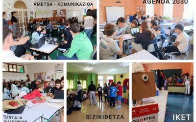 Ametsak  iparorratz,  elkarrekin  eraikitzen:  IKASTURTEKO  2.  BATZORDE  FERIA  OSPATU  DUGU.